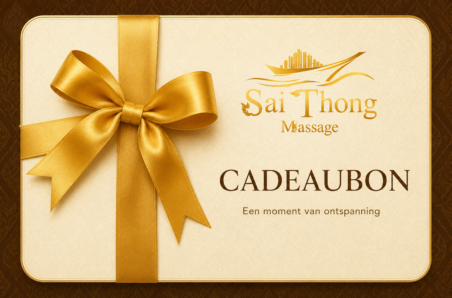 Sai Thong cadeaubon